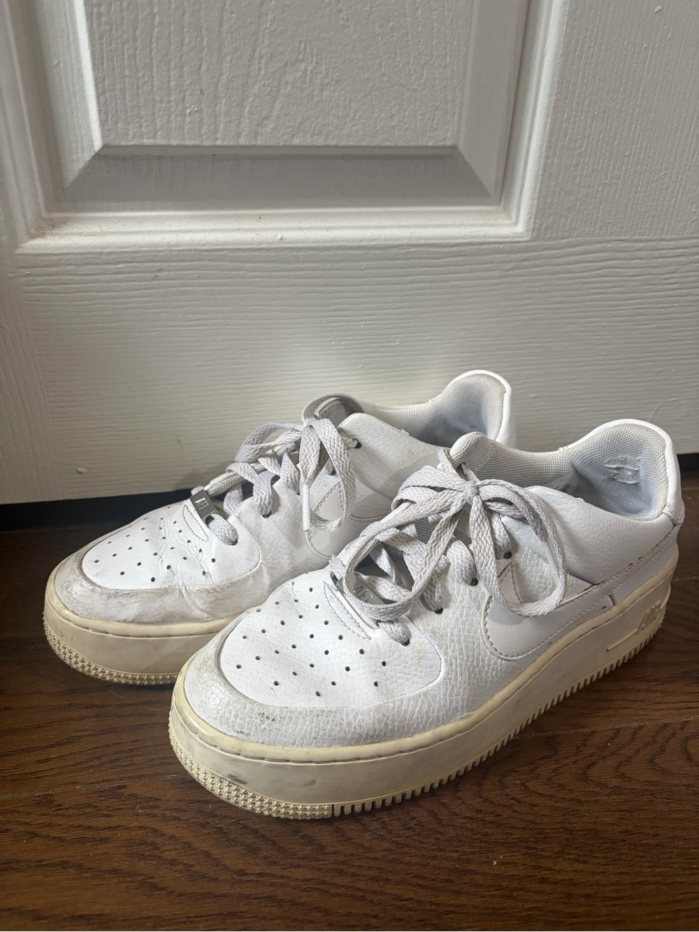 Nike Women's Platform Air Force 1’s